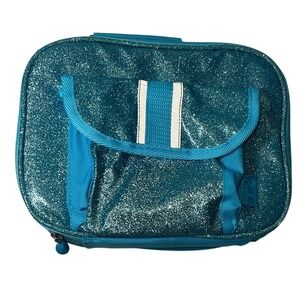 Bixbee Kids Lunch Bag Sparkalicious Blue Glitter New With Tags